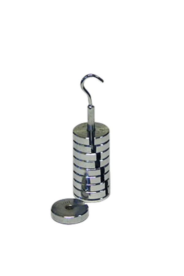 Glidelodd med holder, 10 g, forniklet  (217720)