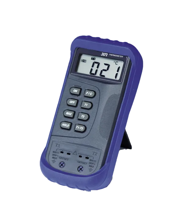 Termometer digital, type 307 med 2 innganger  (260615)