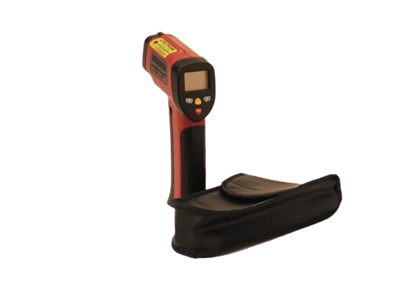 Termometer 650 °C, elektronisk, med pistolgreb  (260808)