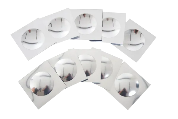 Speil, konveks / konkav, 10 stk Speil, konveks / konkav, 10 stk (306610)