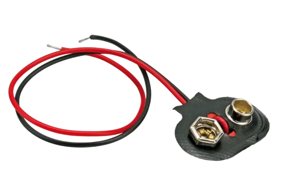 Batteriholder for 9 V batteri  (352100)