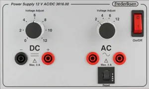 Strømforsyning, 12 V, AC/DC, 3 A  (361600)