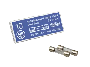 Buiszekeringen 20 mm, F, 200 mA - 10 stuks Buiszekeringen 20 mm, F, 200 mA - 10 stuks (408554)