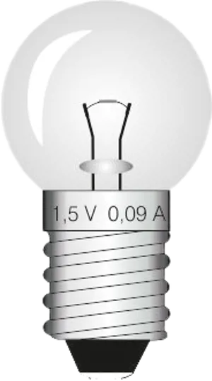 Glødepære, 1,5 V, 0,09 A (425005)