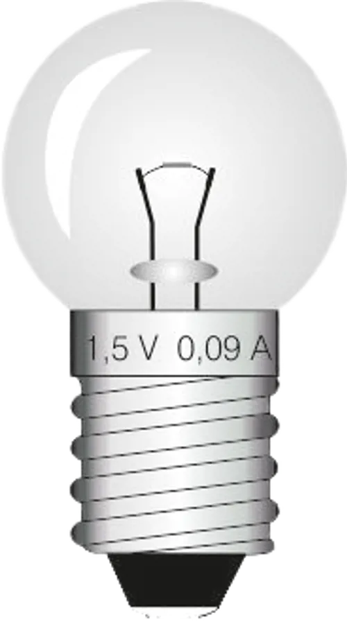 Glødepære, 1,5 V, 0,09 A (425005)