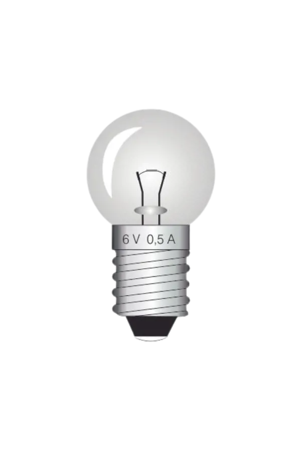Glødepære, 6 V, 0,5 A (425035)