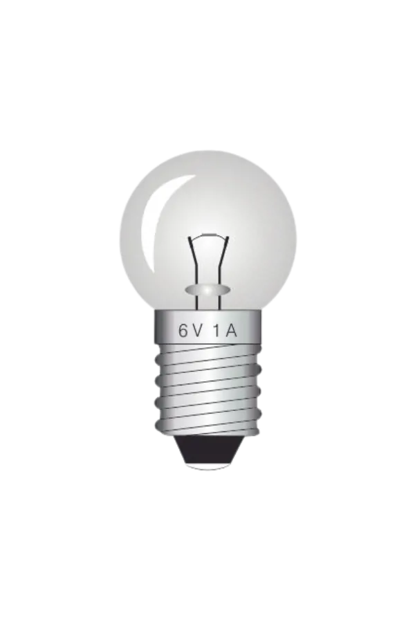 Glødepære, 6 V, 1 A (425040)