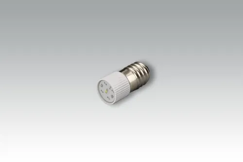 LED pære, 24 V, E10, hvid  (425110)