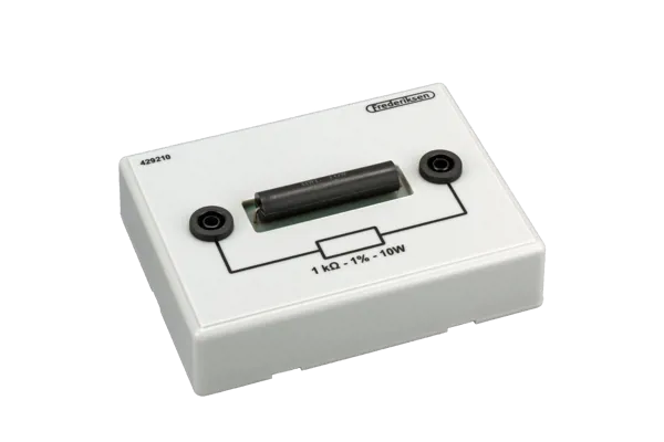 Motstand 1 kohm/10 W 1 % på boks  (429210)