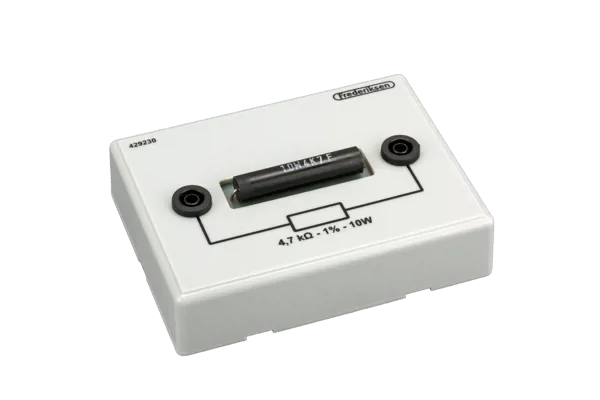 Motstand 4,7 kohm/10 W 1 % på boks  (429230)