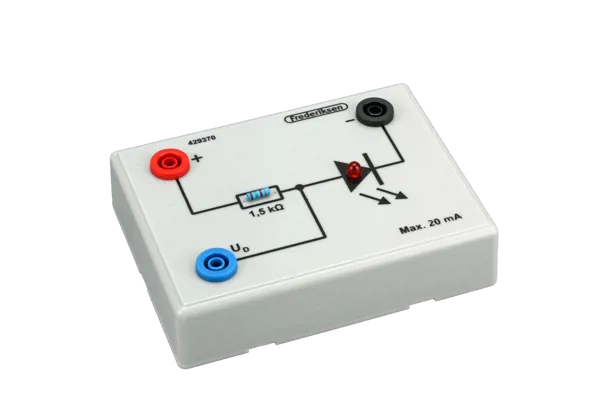 LED, rød, på boks  (429370)