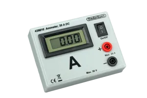 Amperemeter, digital, 20 A, DC Amperemeter, digital, 20 A, DC (429610)