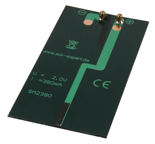 Solcellepanel, 2 V, 380 mA, skrueterm  (488544)