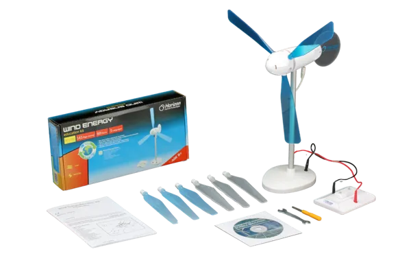 Vindmølle med utskiftbare vinger  (500545)