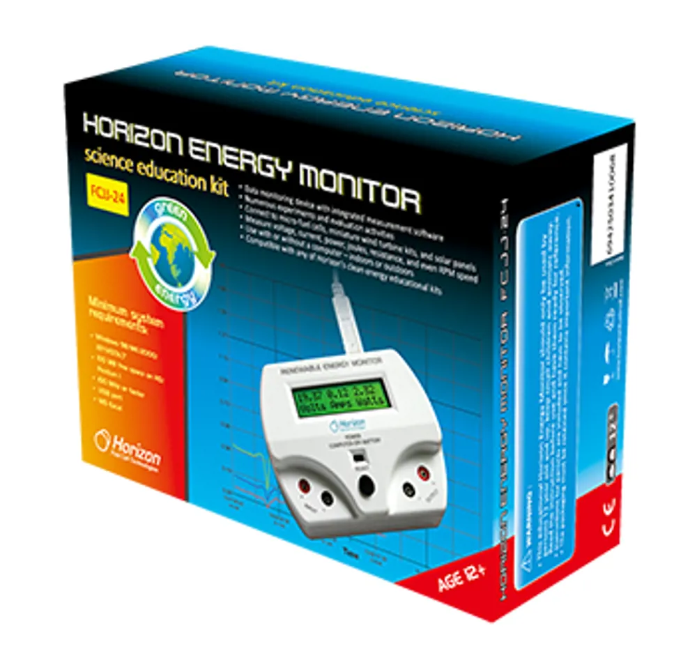 Energimåler og datalogger til solceller og Horizon-sett