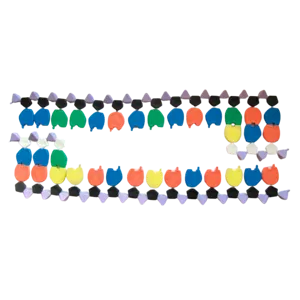 Molekylemodel, DNA fingerprinting  (527654)