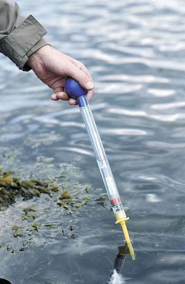 Saltmåler med gummisuger  (545916)