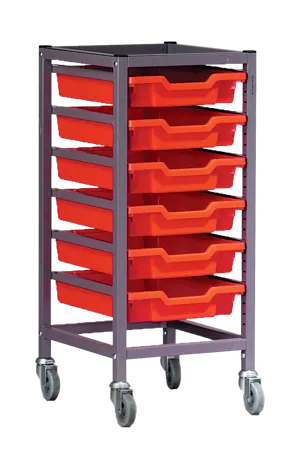 Systemvogn, 1-fløjet, grå, excl. bakker, 850 mm (576505)