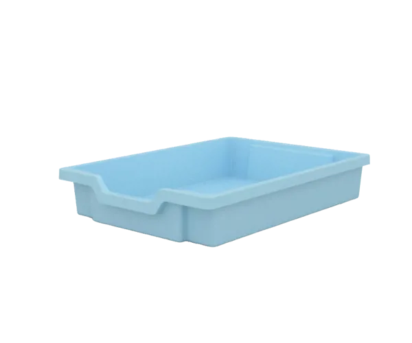 Gratnells bak 312 x 427 x 75 mm - lichtblauw (576616)