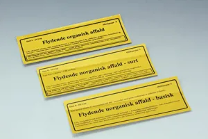 PVC labels til affaldsvogn  (591530)