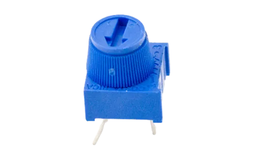 Potentiometer 10 kΩ, 0,5 W med vridknapp  (605550)