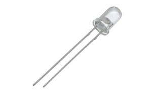 Lysdiode, hvid, 5 mm, 3,2 V, 20 mA  (622140)