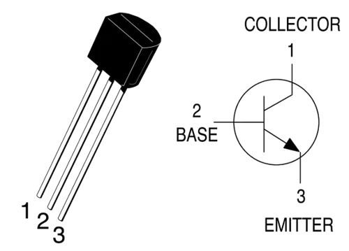Transistor, BC 547B Transistor, BC 547B (624710)