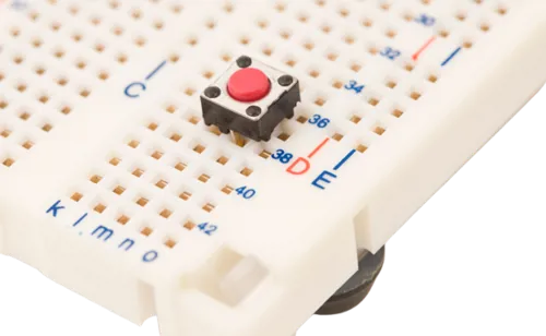 Kontakt, elektronik, 5 mm benafstand  (638050)