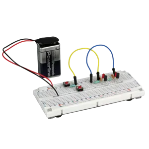 Breadboard elektroniksæt, (ekstra sæt)  (655005)
