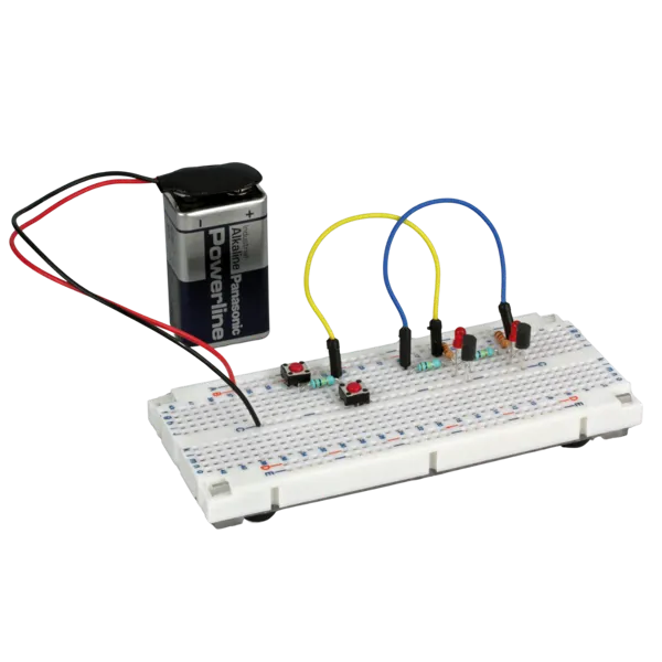 Breadboard elektroniksæt, (ekstra sæt)  (655005)