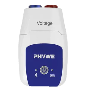 PHYWE Spänningssensor ± 30 V Bluetooth och USB  (656010)