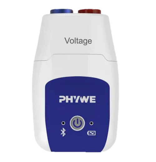 PHYWE Spänningssensor ± 30 V Bluetooth och USB  (656010)