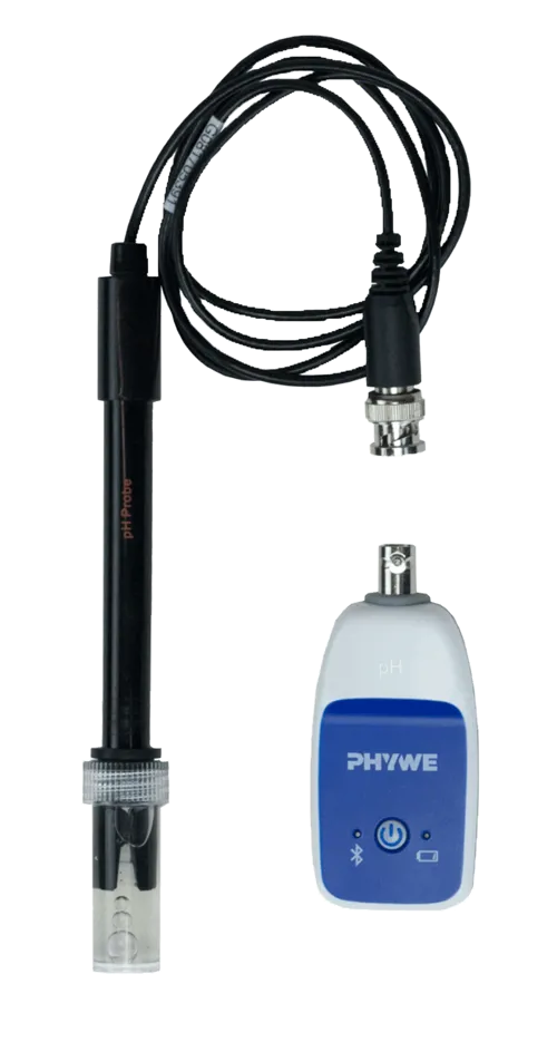 :::PHYWE pH-sensor 0-14 trådlös Bluetooth  (656025)