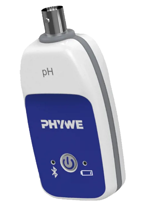 :::PHYWE pH-sensor 0-14 trådlös Bluetooth  (656025)