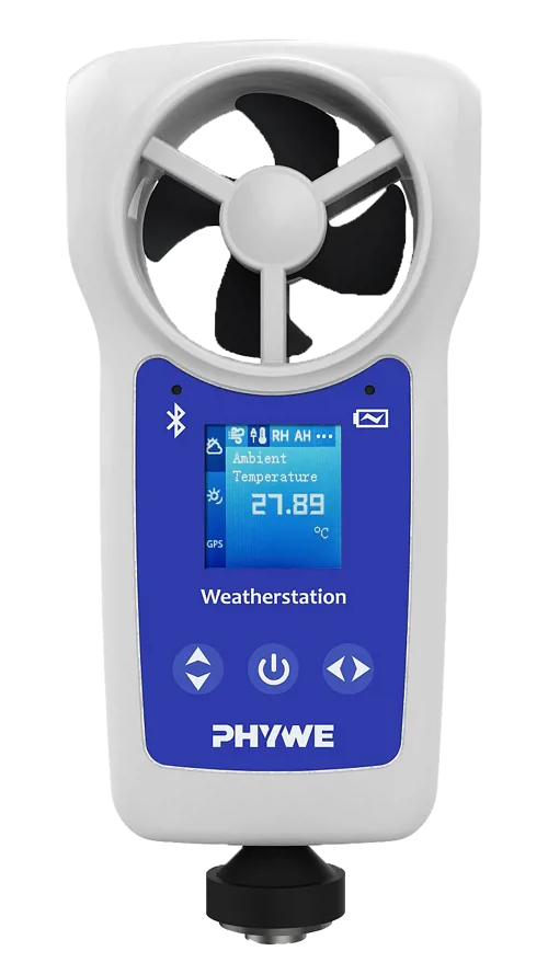 PHYWE Vädersensor trådlös med GPS  (656065)