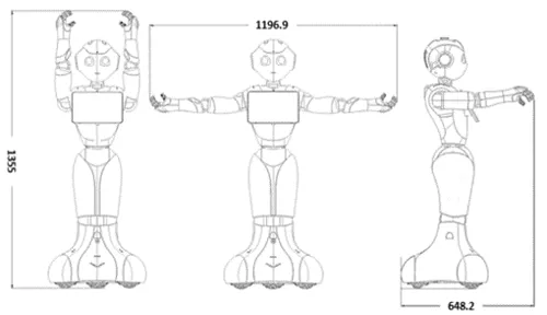 Pepper-robot (2 års garanti)  (660440)