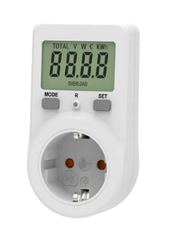 Energimåler med el-stik  (670062)