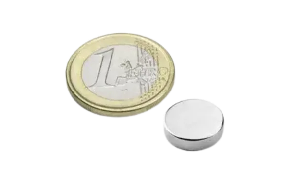 Neodymiummagnet Ø 12 x 4 mm  (670089)