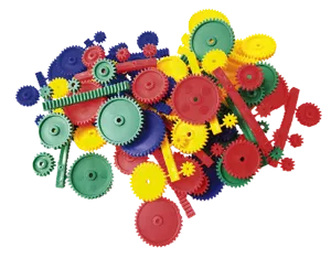 Tandhjul, assorteret farver Tandhjul, assorteret farver (670184)