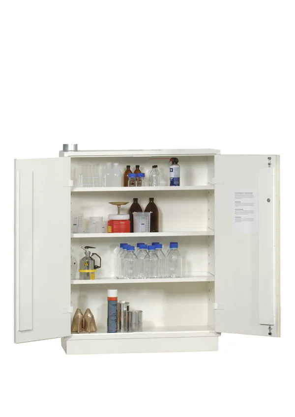 Kjemikalieskap, brannsikret 100 x 45 x 130 cm  (676010)