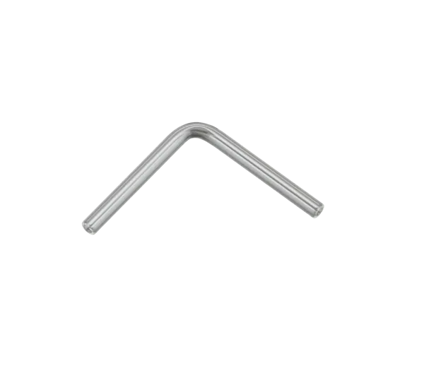 Glasrør, C, 90 °, 5 x 5 cm  (677000)