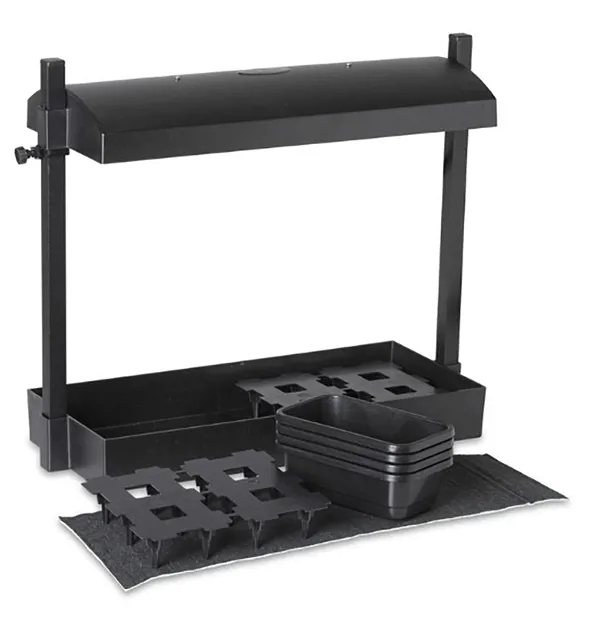 Minidrivhus med vanningssystem og lys  (763090)