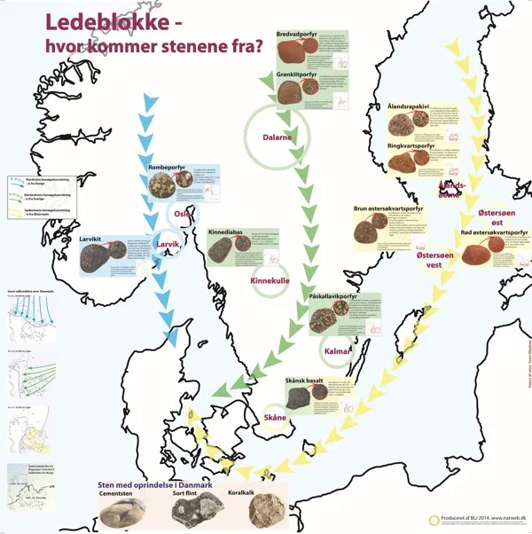 Bestemmelsesdug, sten/ledeblokke  (781015)