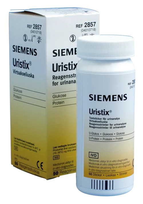 Urintest, Glucose + Protein, 50 stk.  (782521)