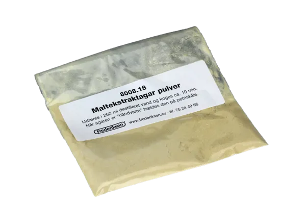 Maltekstraktagar, pulver til 250 mL Maltekstraktagar, pulver til 250 mL (800818)