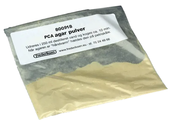 PCA-agar, pose til 250 mL PCA-agar, pose til 250 mL (800918)