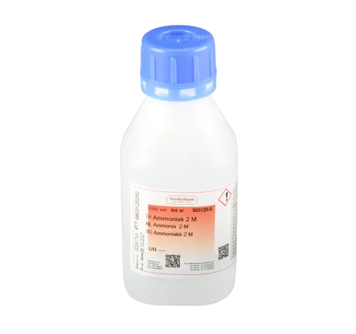 Ammoniakvand, 2 M, i standflaske, 250 ml  (803120-9)