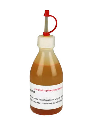 2.4-Dinitrophenylhydrazin 1,5 %, Brady's test, 100 mL (821515-8)