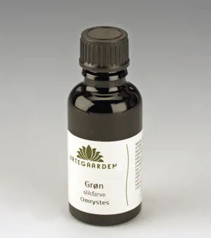 Grøn frugtfarve, 30 mL, E141  (828418)