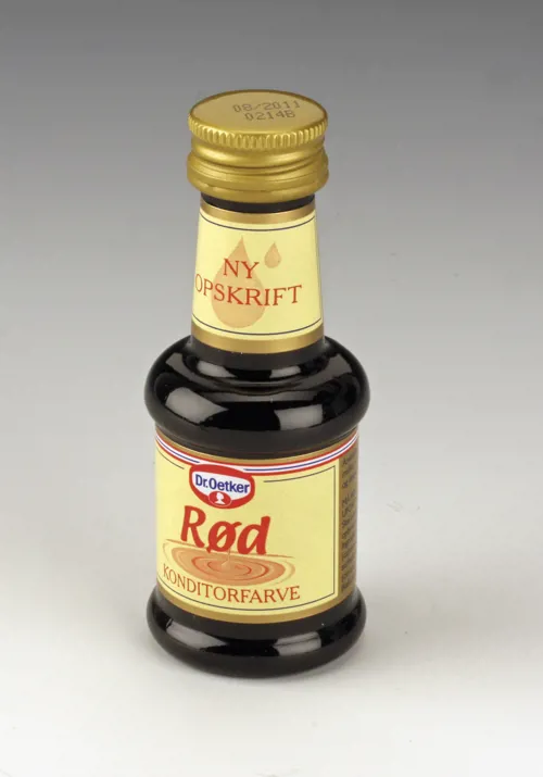 Rød frugtfarve, 38 mL  (828438)